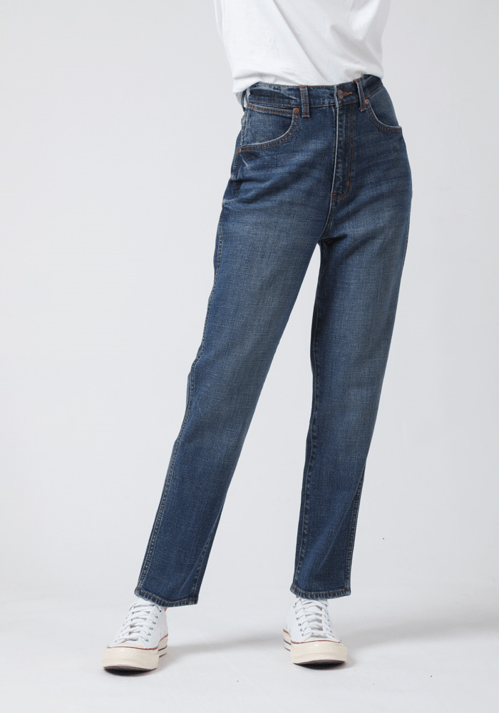 Jeans Mujer Tiro Alto Mom Fit Summer Haze
