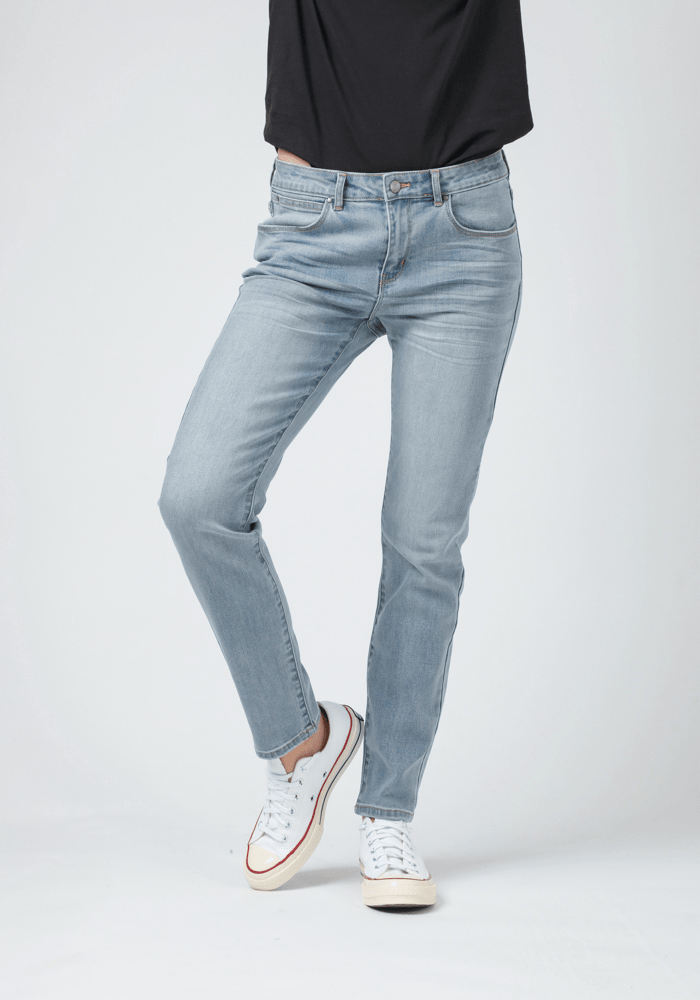 Jeans Mujer Slim Fit We Care Clear Blue