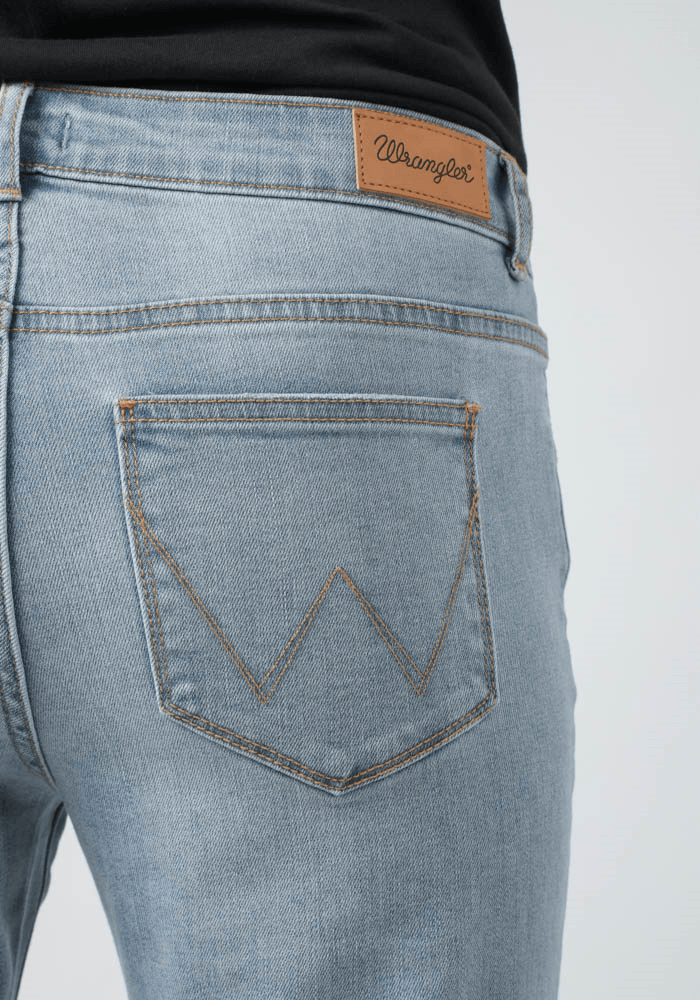 Jeans Mujer Slim Fit We Care Clear Blue