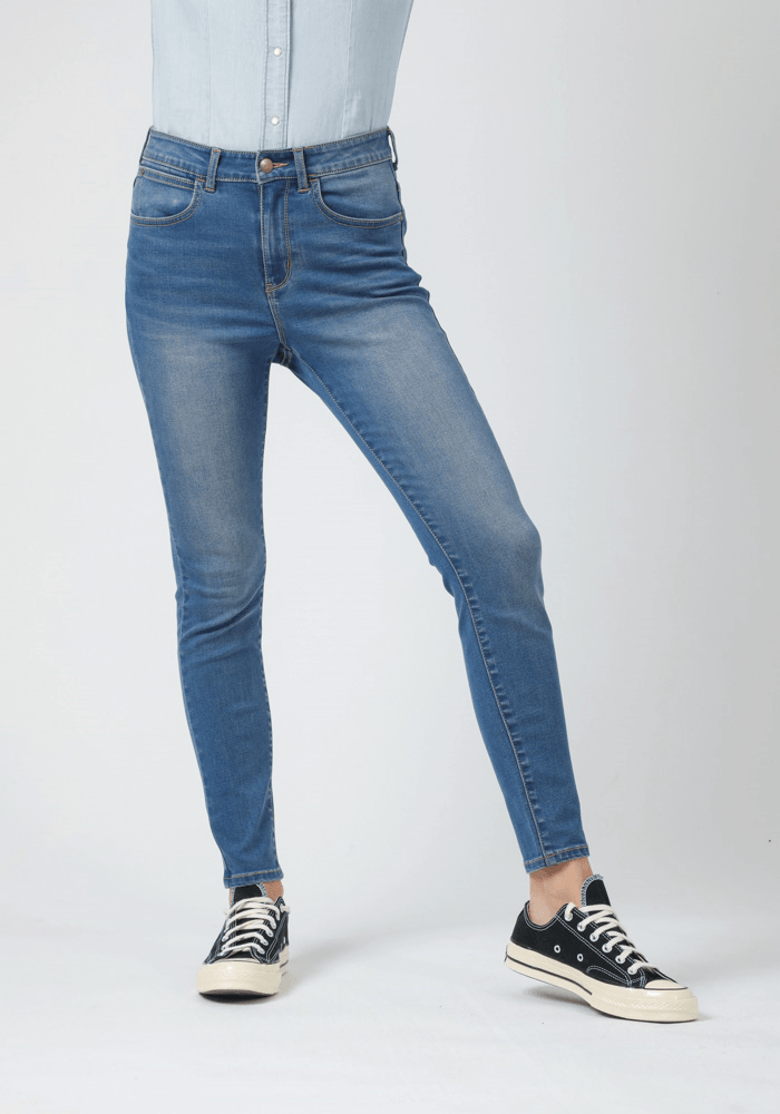 Jeans Mujer Tiro Alto Skinny High Fit Epic Soft Light Breeze