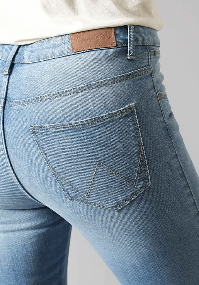 Jeans Mujer Tiro Alto Skinny High Fit Soft Cloud