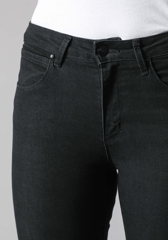 Jeans Mujer Tiro Alto Skinny High Fit We Care Rinse Wash