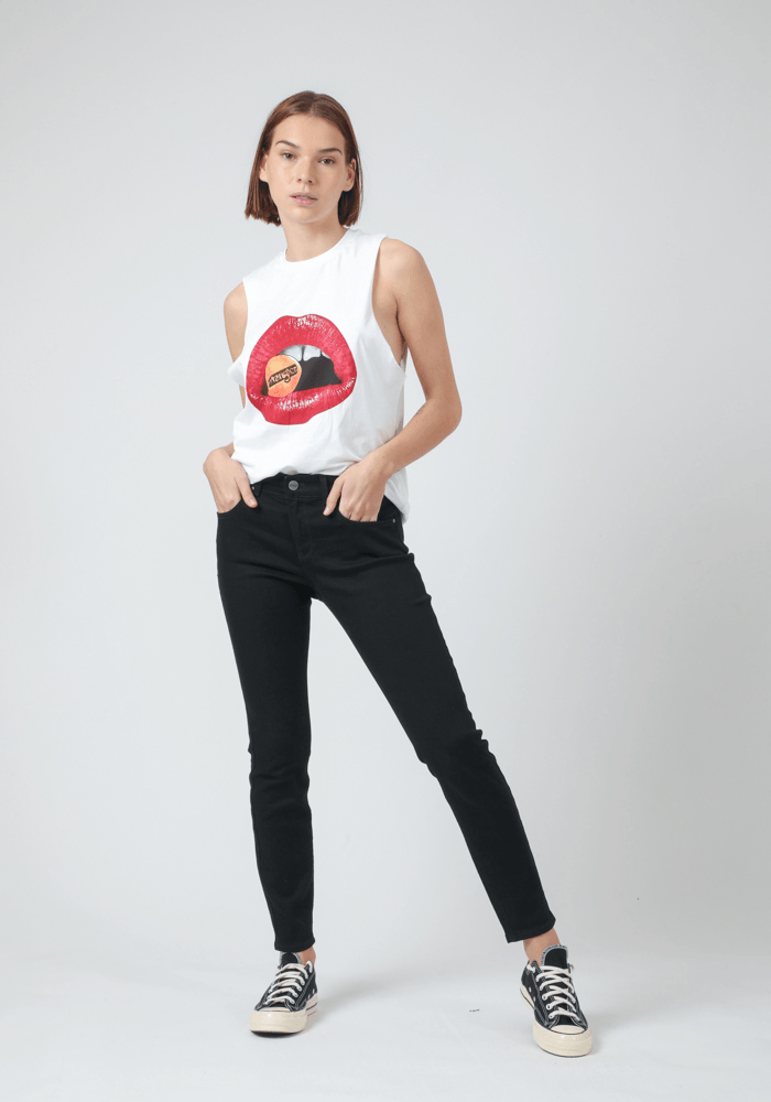 Jeans Mujer Skinny Fit Black
