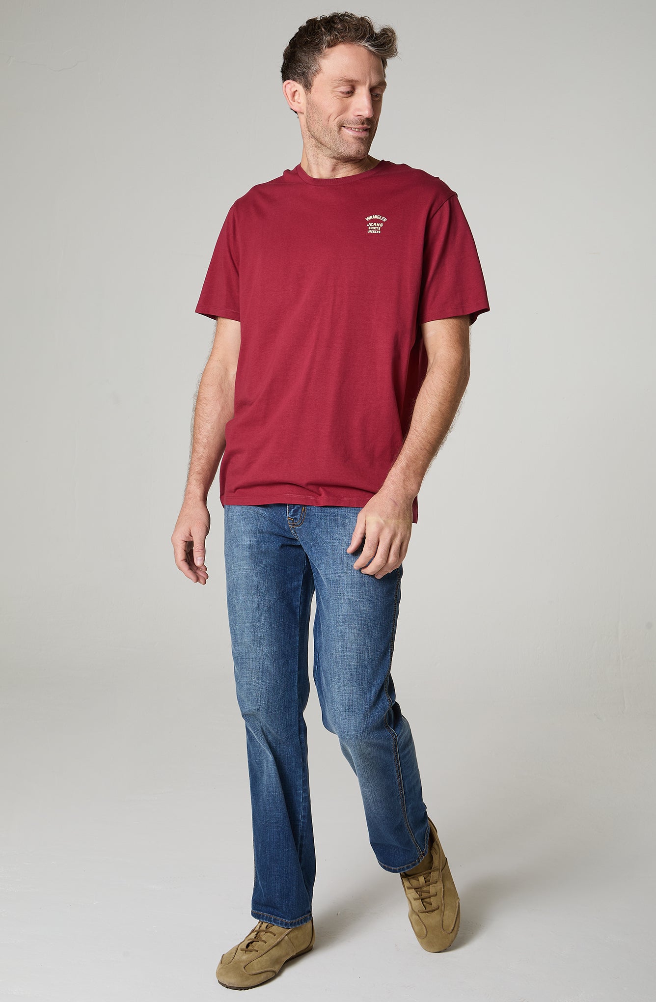 Jeans Hombre Texas Authentic Straight Azul Medio
