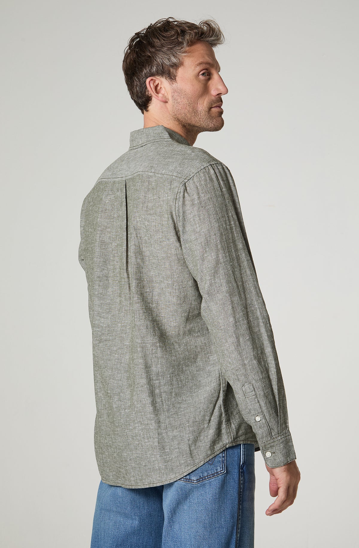 Jeans Hombre Loose Straight Regular Fit Azul