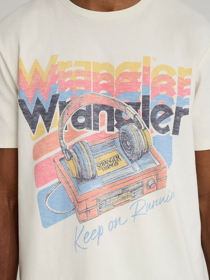 Wrangler x Stranger Things Keep on Runnin' T-Shirt