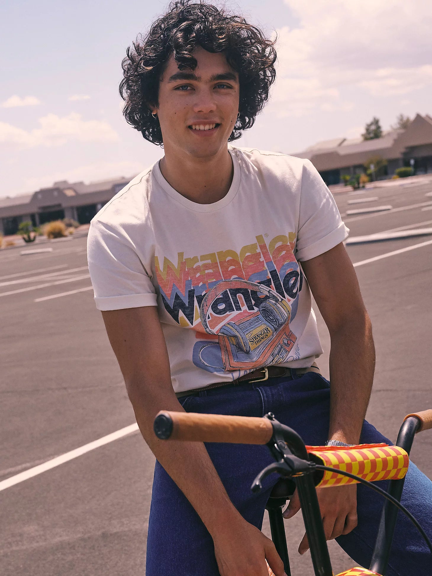 Wrangler x Stranger Things Keep on Runnin' T-Shirt