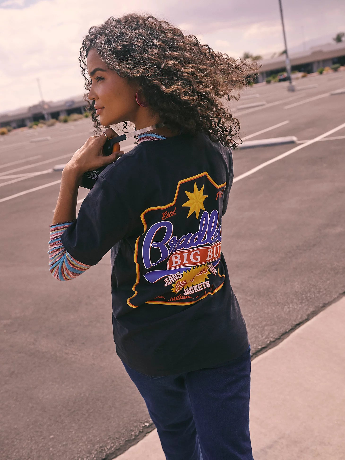 Wrangler x Stranger Things Bradley's Big Buy T-Shirt