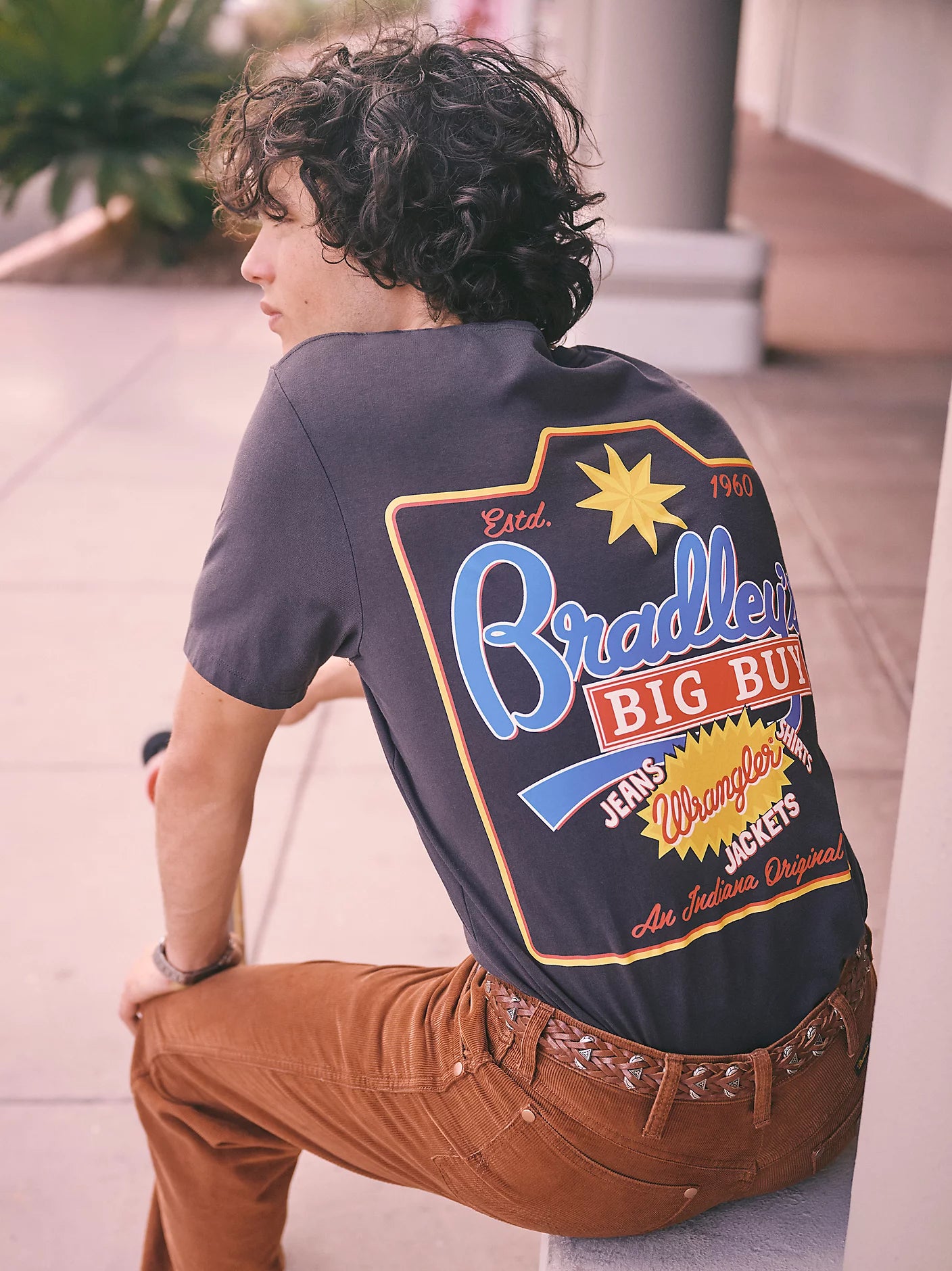 Wrangler x Stranger Things Bradley's Big Buy T-Shirt