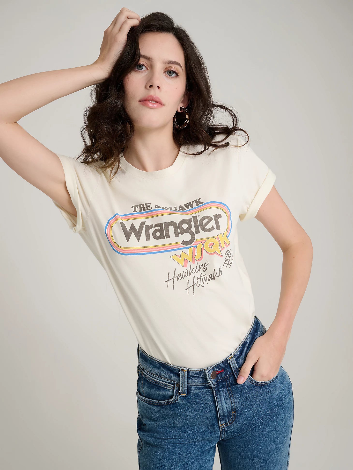 Wrangler x Stranger Things Logo Tee