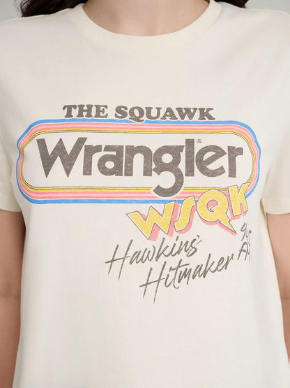 Wrangler x Stranger Things Logo Tee