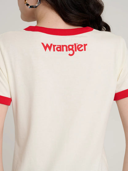 Wrangler x Stranger Things Upside Down Ringer Tee