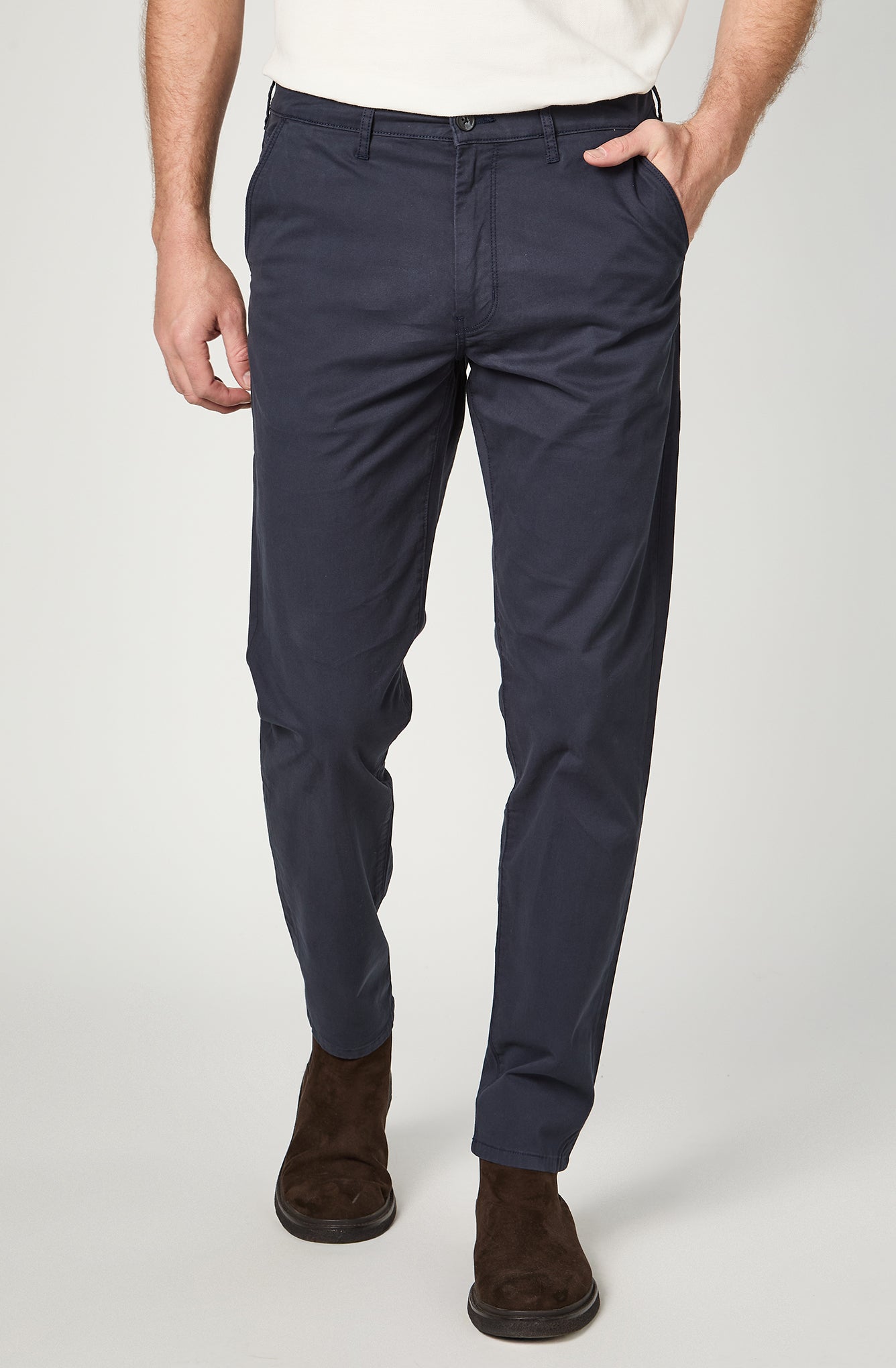 Pantalon Hombre Chino Navy
