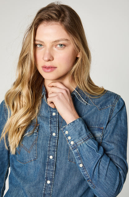 Camisa Mujer Western Shirt Medium