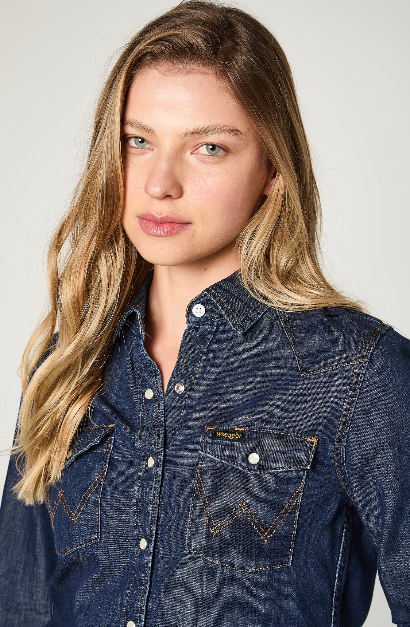 Camisa Mujer Western Shirt Raw