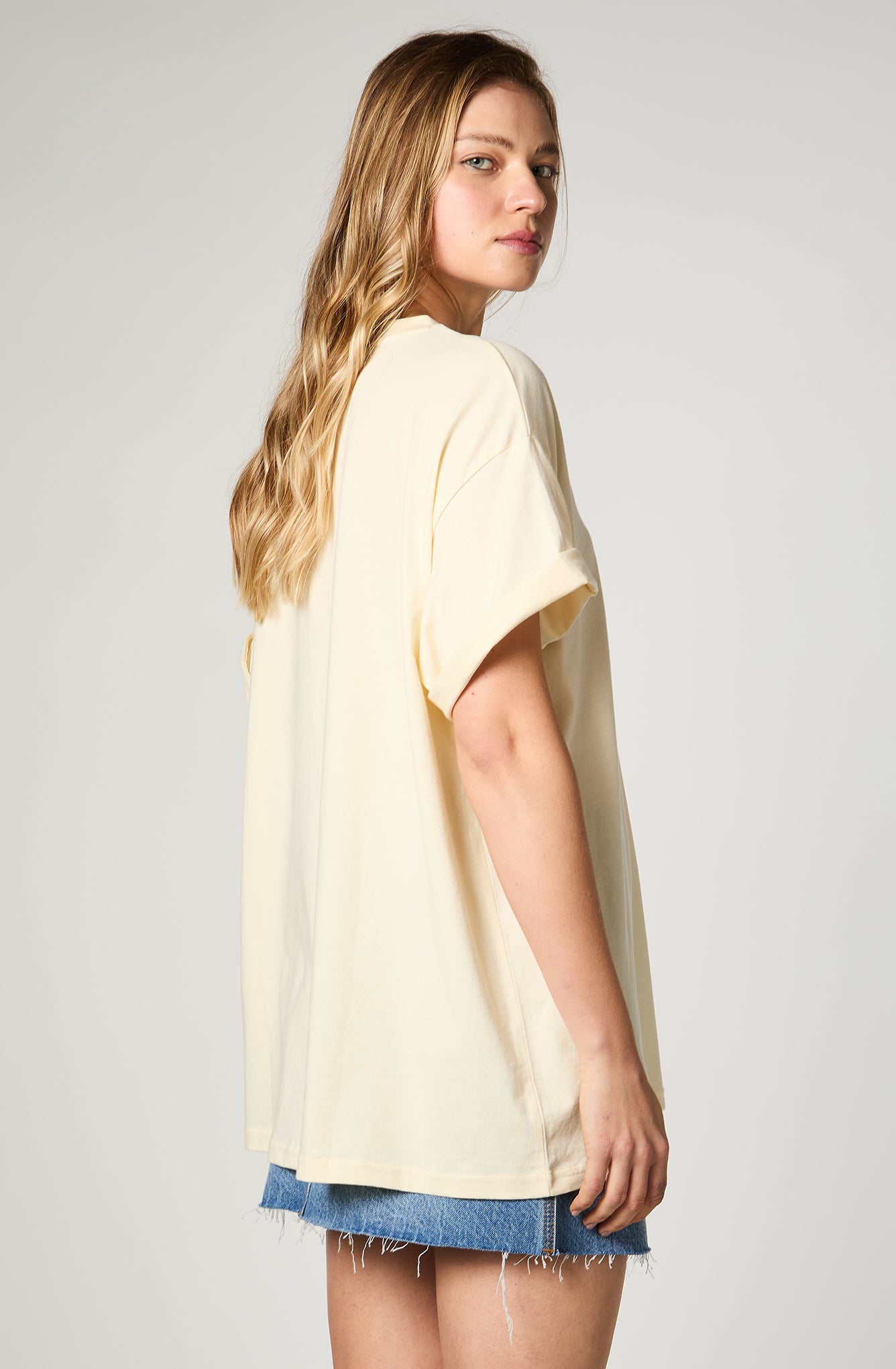 Polera Mujer Peace Beige