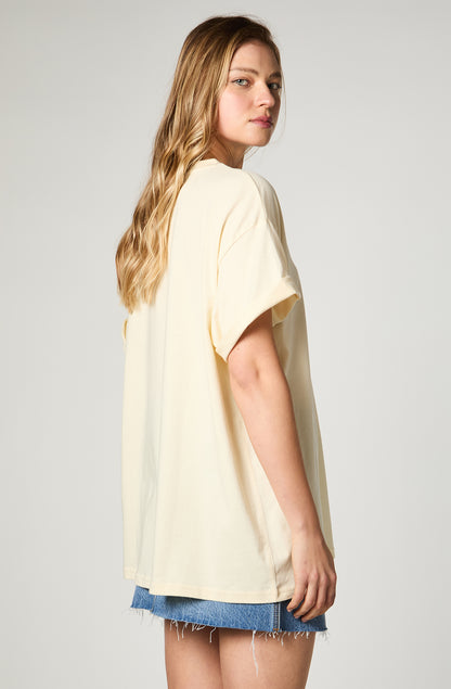 Polera Mujer Peace Beige