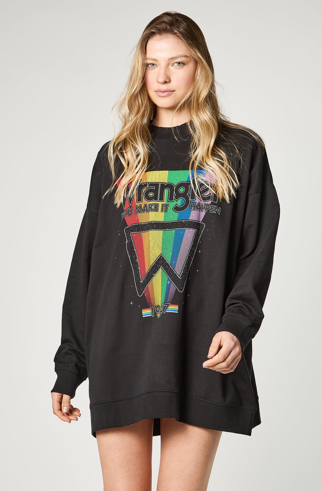 Polerón Oversized Sweat Black