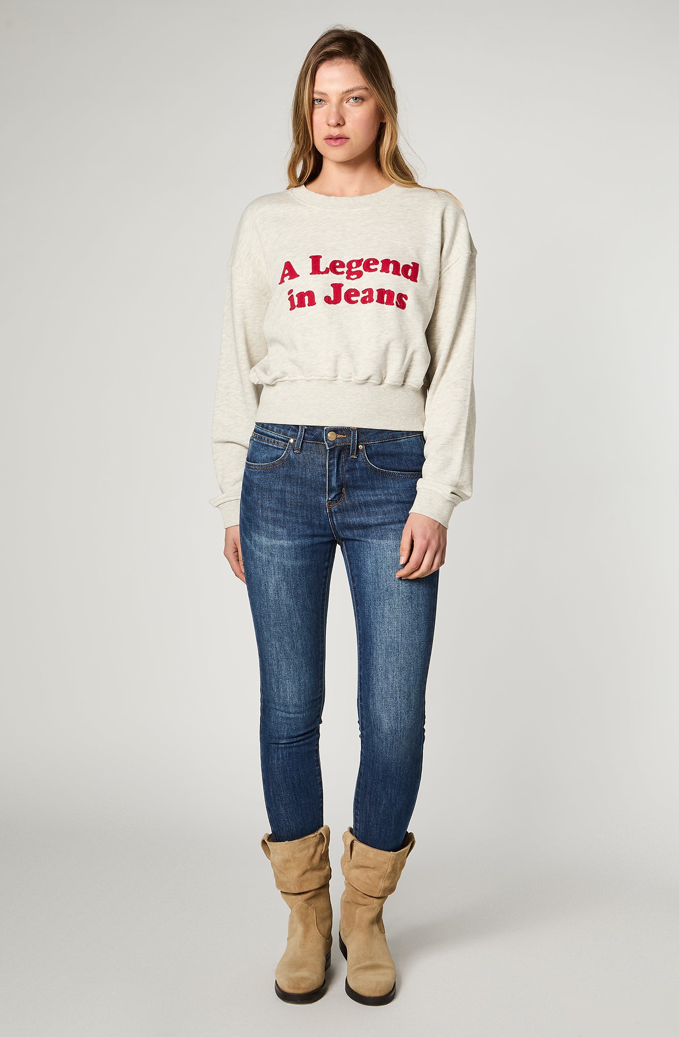 Jeans Mujer Skinny Fit We Care Authentic Blue