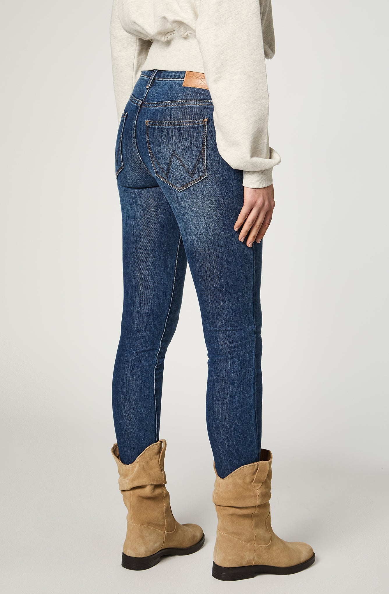 Jeans Mujer Skinny Fit We Care Authentic Blue