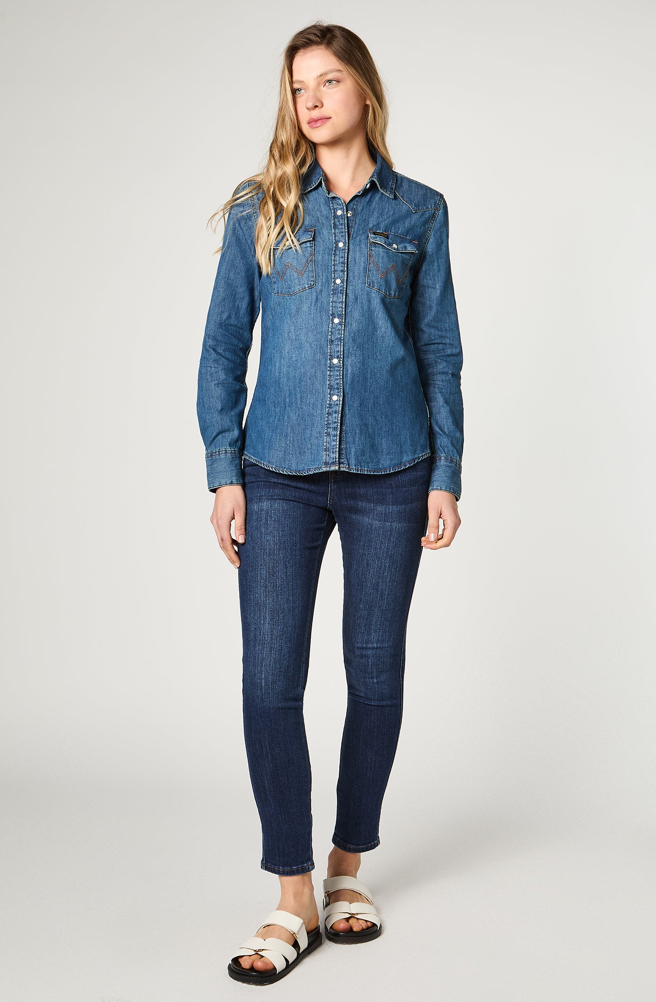 Jeans Mujer Skinny Fit Epic Soft Blue True