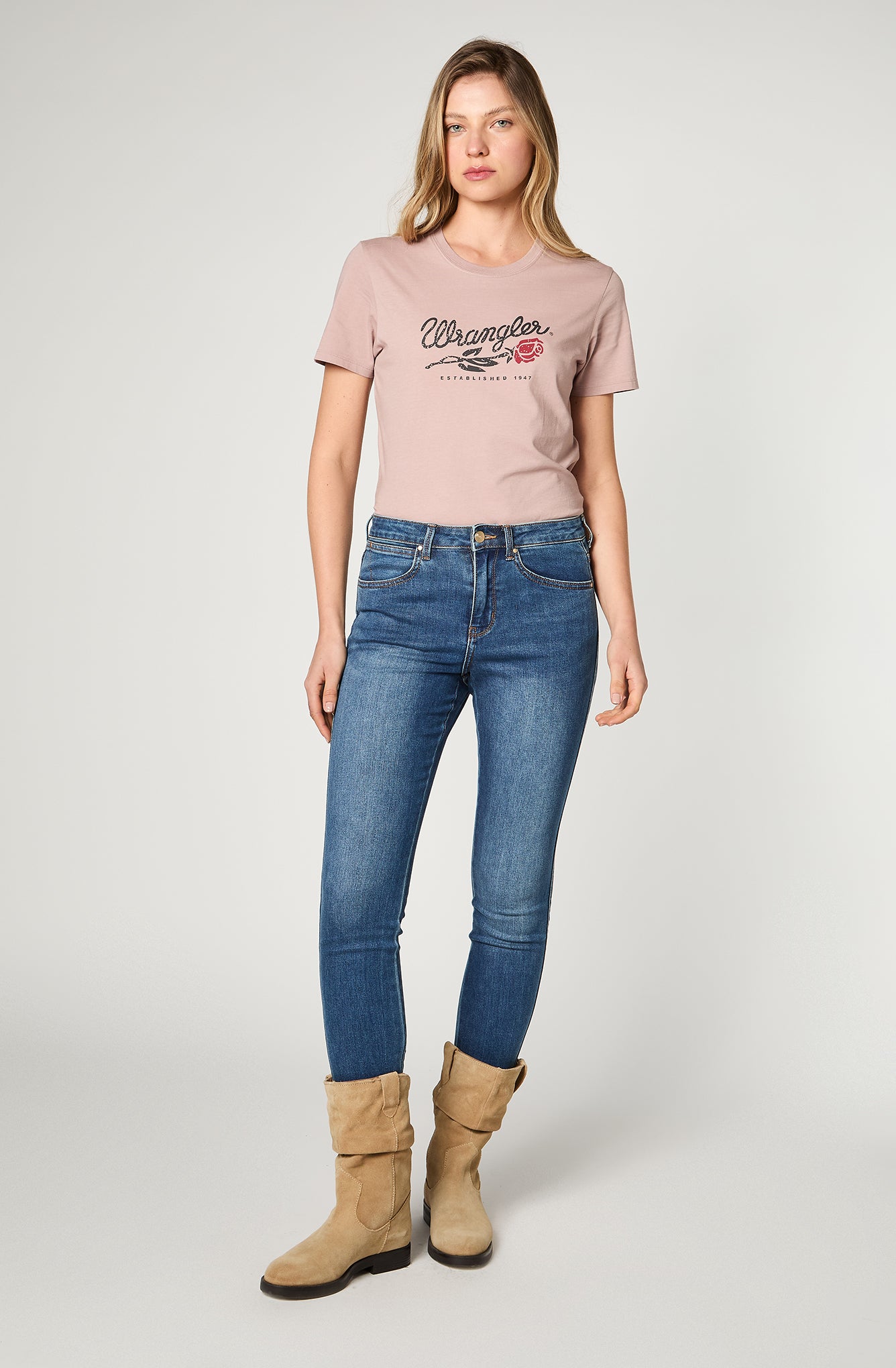 Jeans Mujer Skinny HR BST