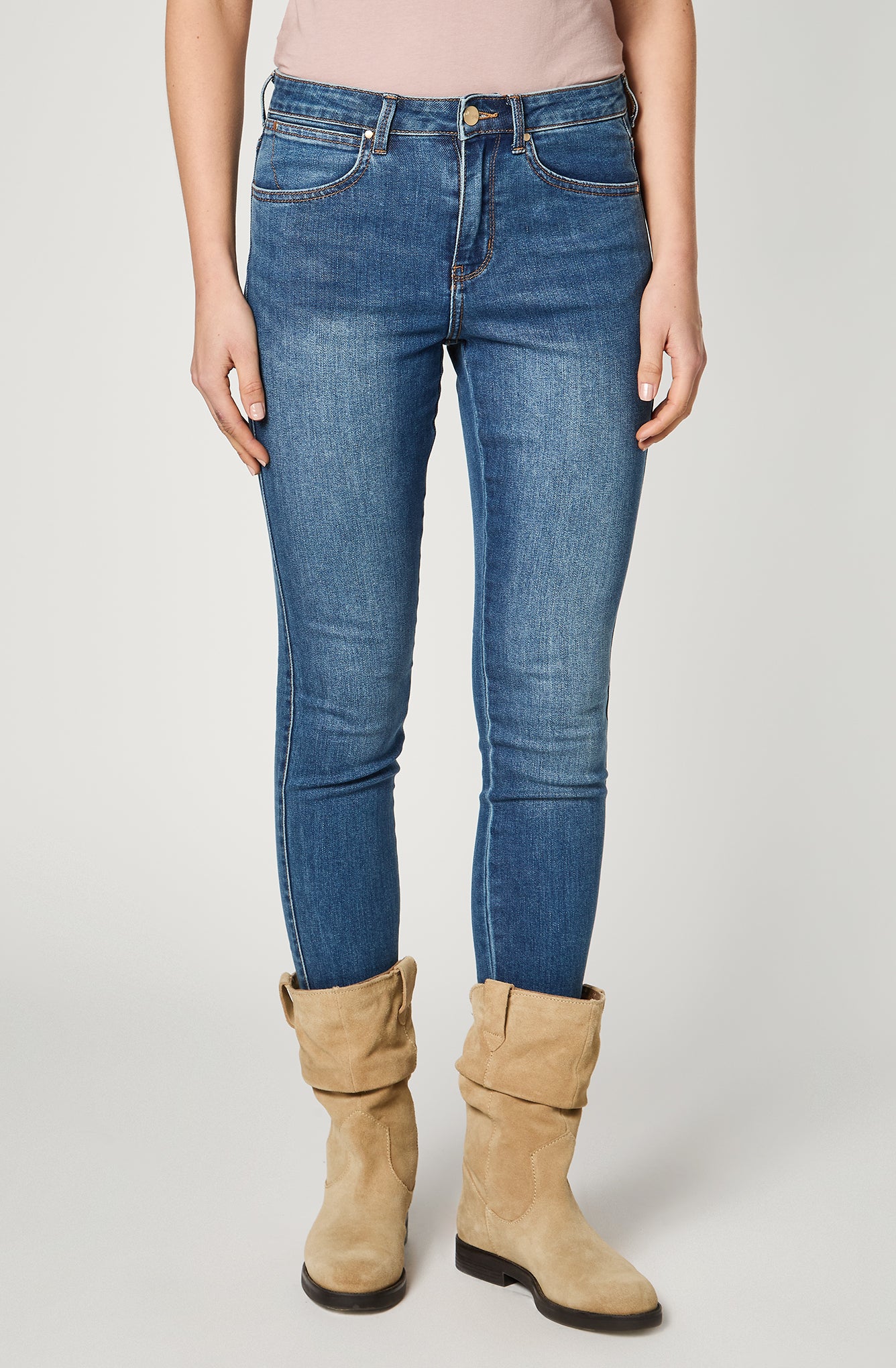 Jeans Mujer Skinny HR BST