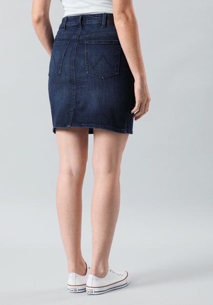 Falda Mid Lenght Skirt Dark Blue