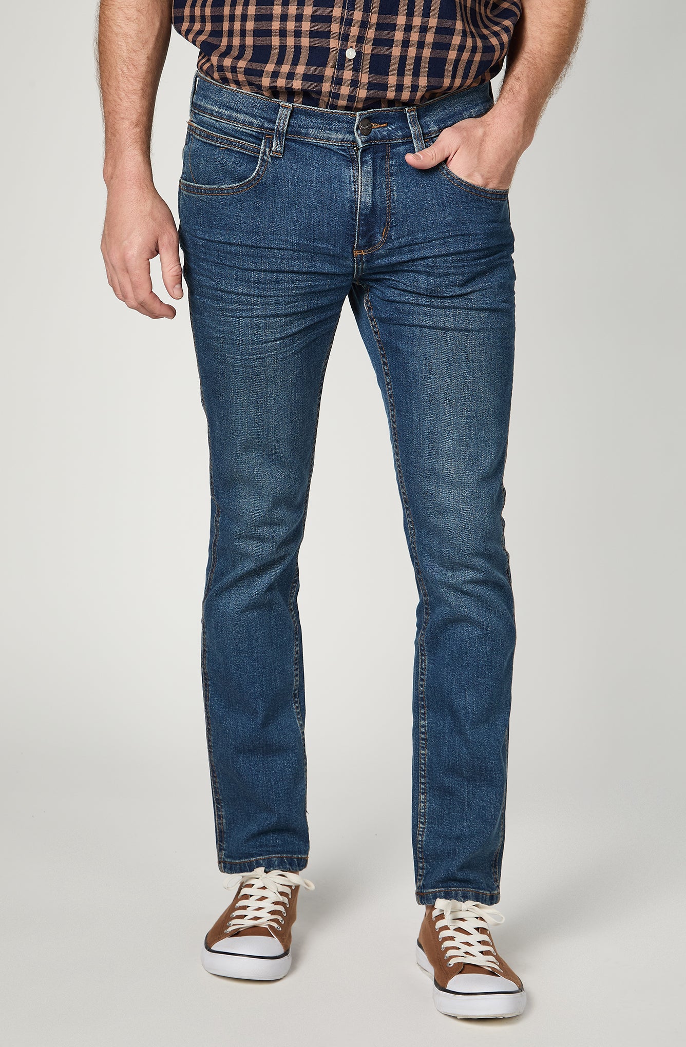Jeans Hombre Slim Fit Vintage I