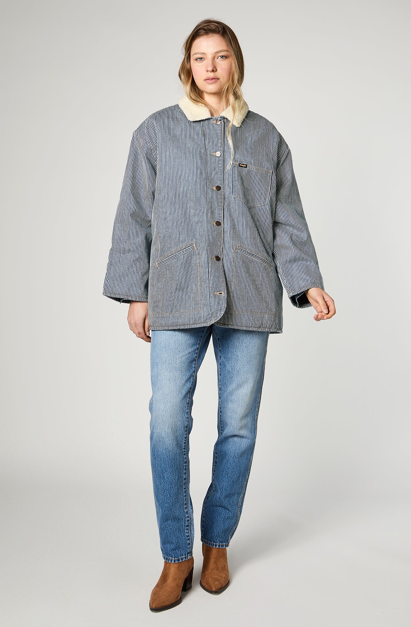 Chaqueta Mujer Duvet Indigo Hickory