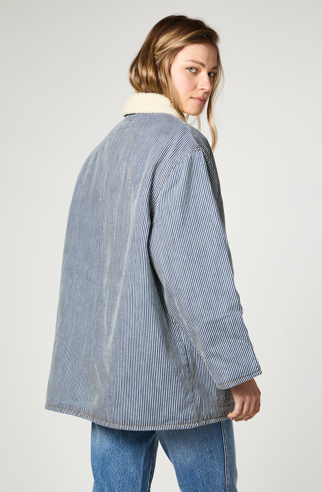 Chaqueta Mujer Duvet Indigo Hickory