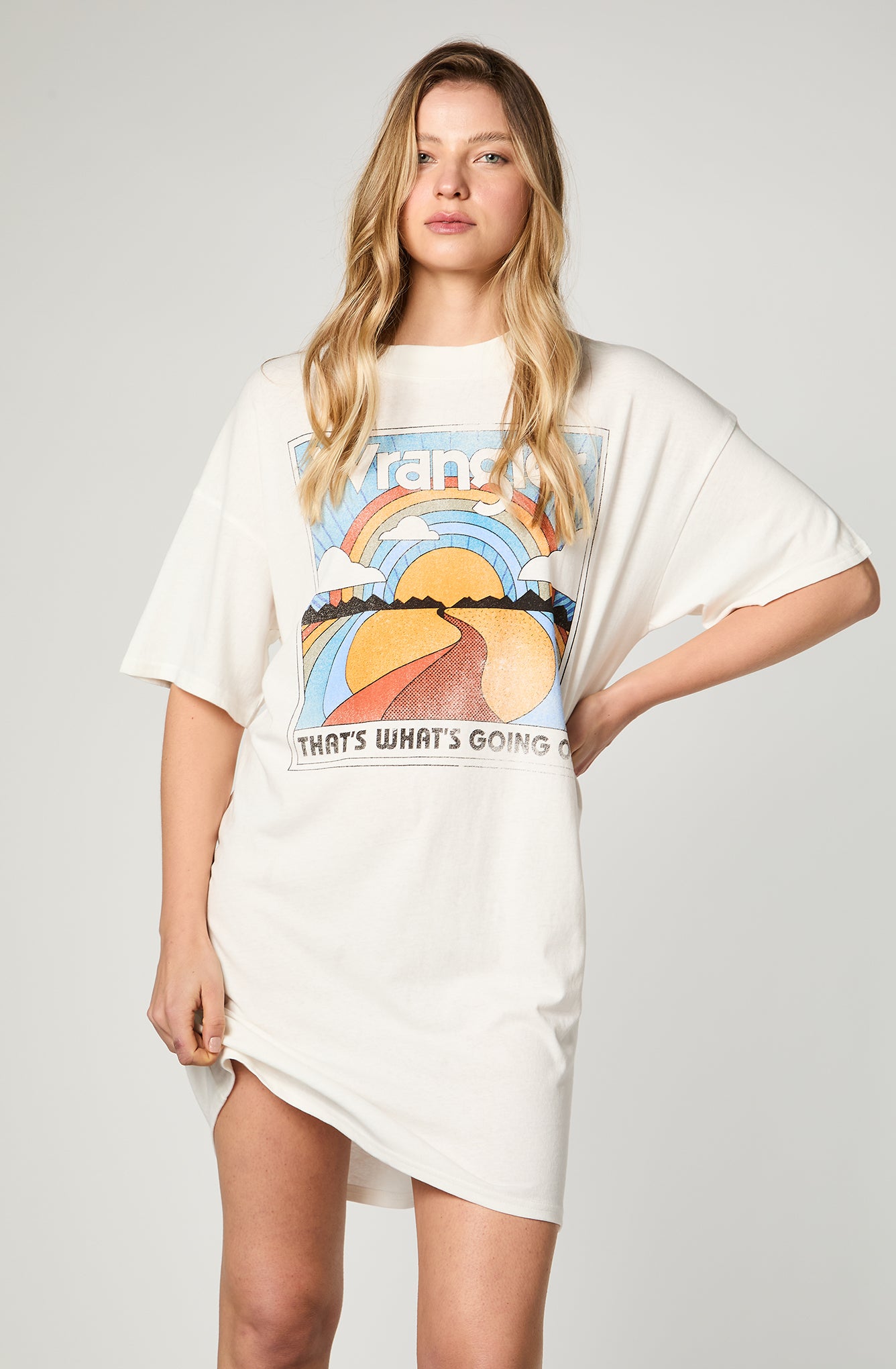 Falda Mujer Tee Dress White