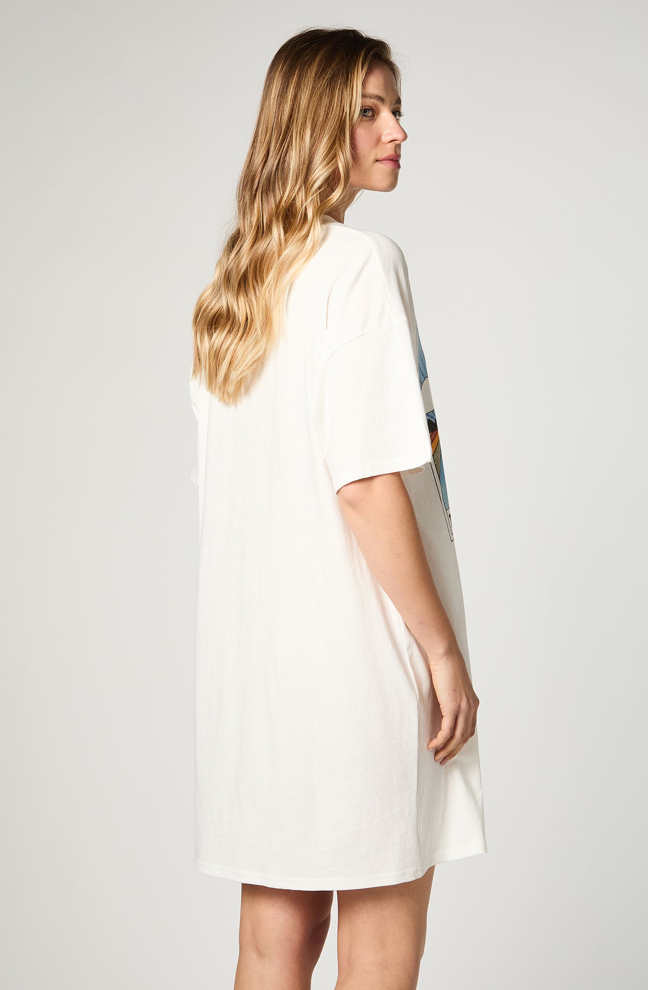 Falda Mujer Tee Dress White