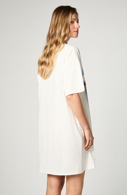 Falda Mujer Tee Dress White