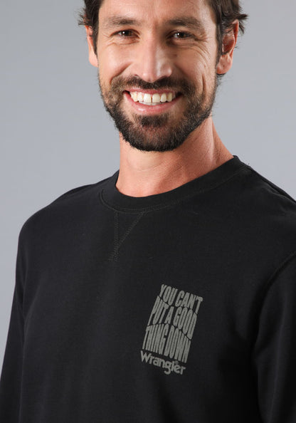 Polerón Hombre Crew Neck Navy