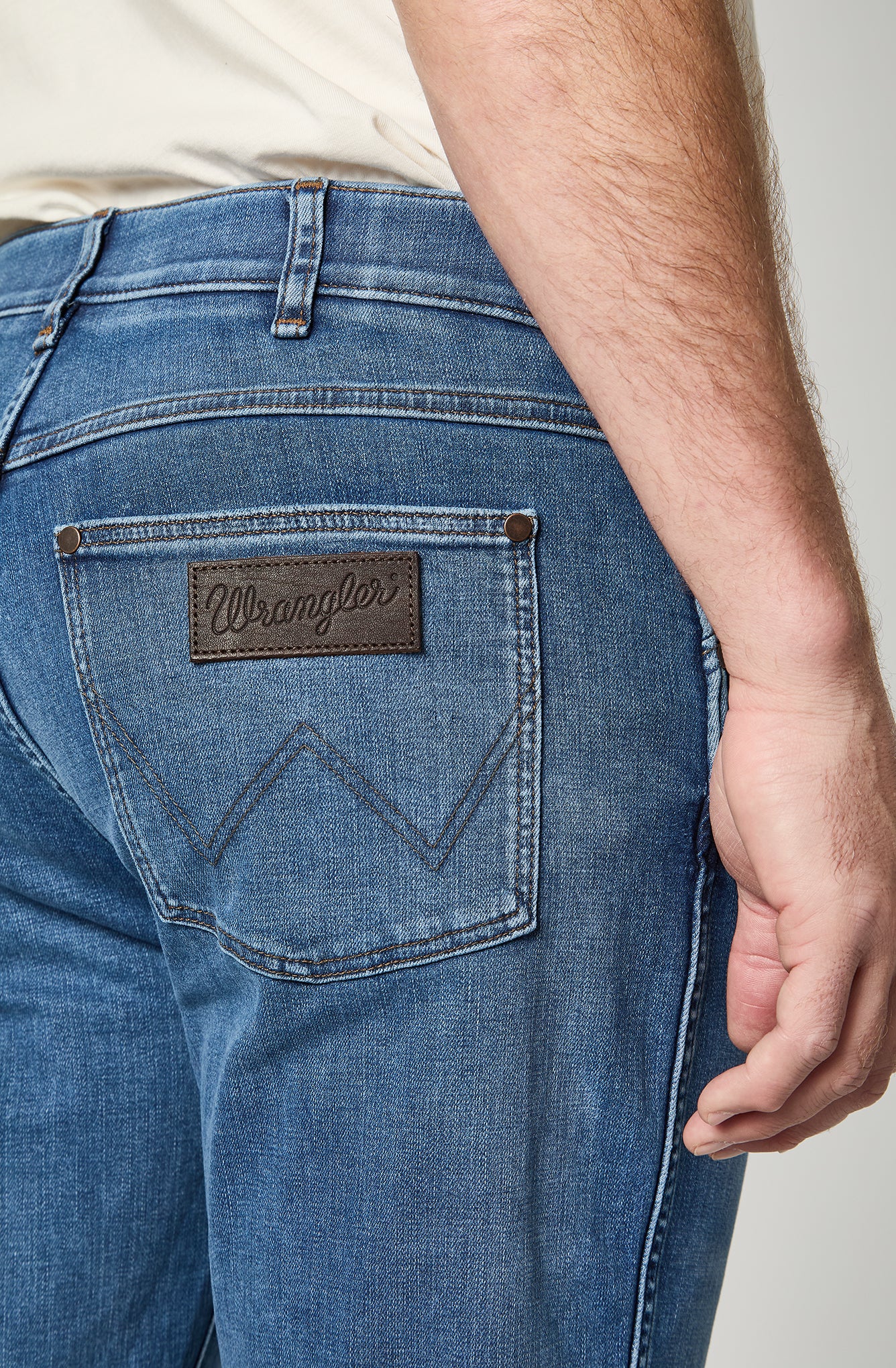 Jeans Hombre Larston Slim Tapered Fit Rough Rided