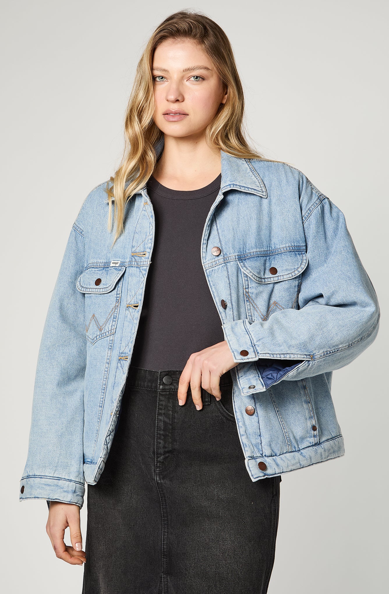 Chaqueta Mujer Padded Trucker Scare Crow