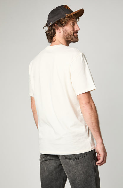 Polera Hombre Graphic Tee White