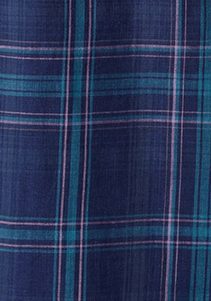 Camisa Western Shirt Plaid Ls Black Iris