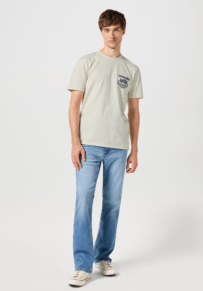 Polera Graphic Tee - Hero Cowboy Vintage White - Match Strikeoff