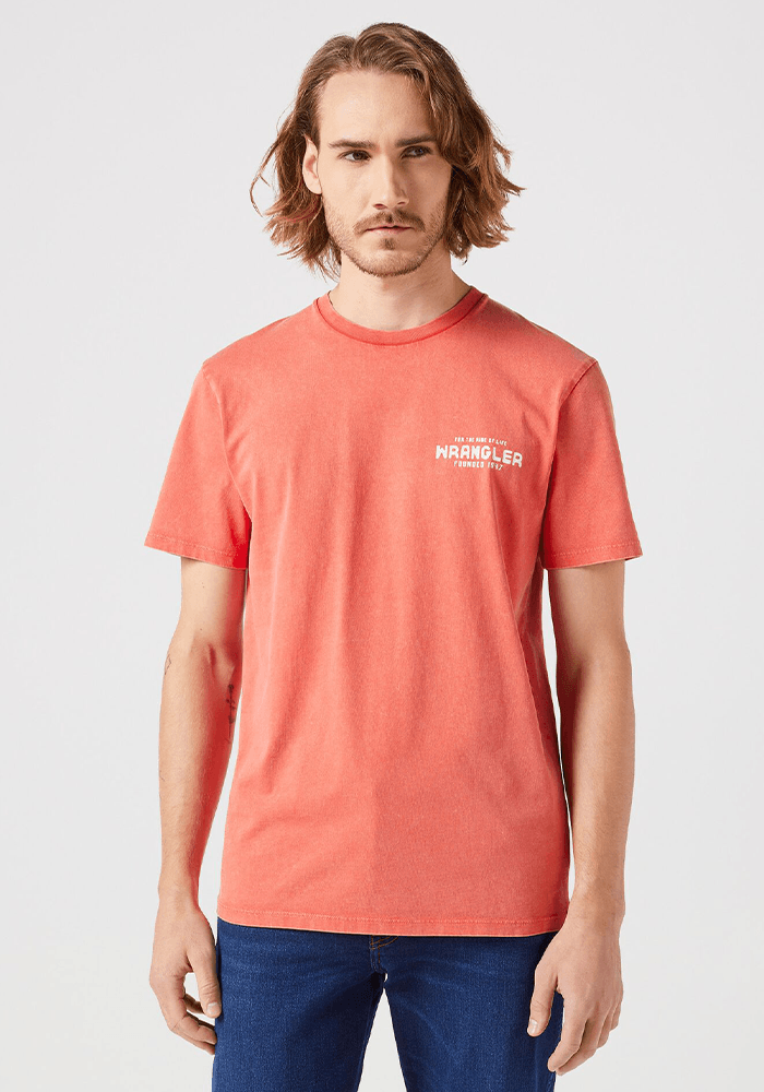 Polera Graphic Tee - Snakewine Burnt Sienna