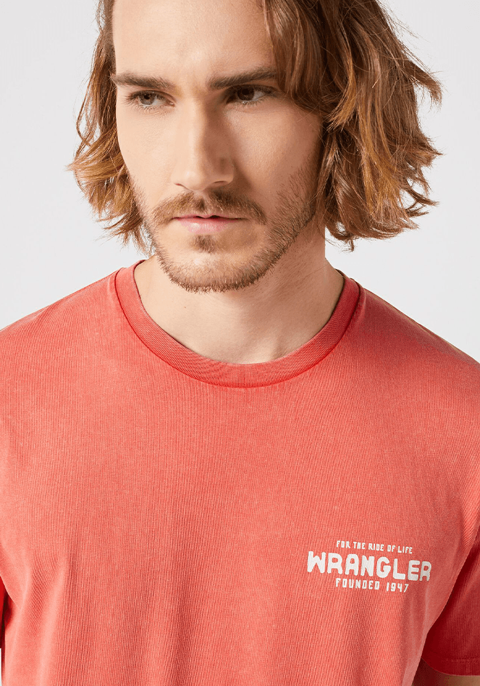 Polera Graphic Tee - Snakewine Burnt Sienna