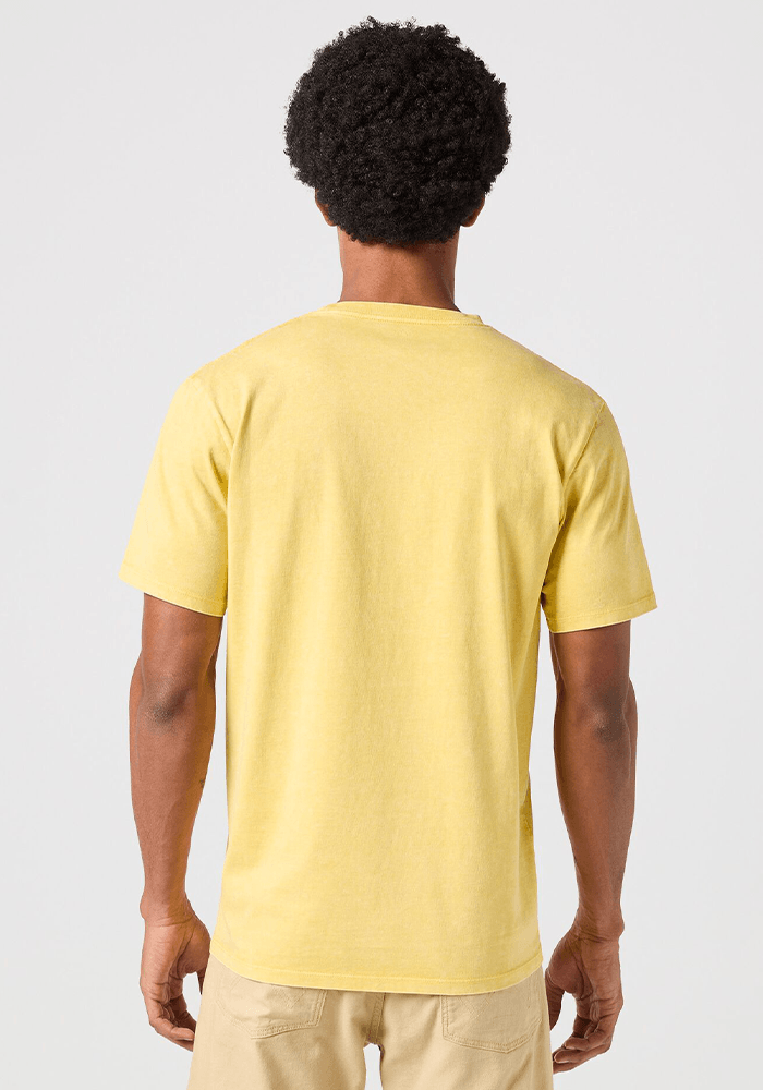 Polera Graphic Tee - Snakewine Varsity Yellow