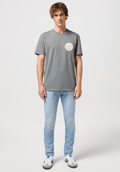 Polera Crew Neck - Circle Logo Gunmetal