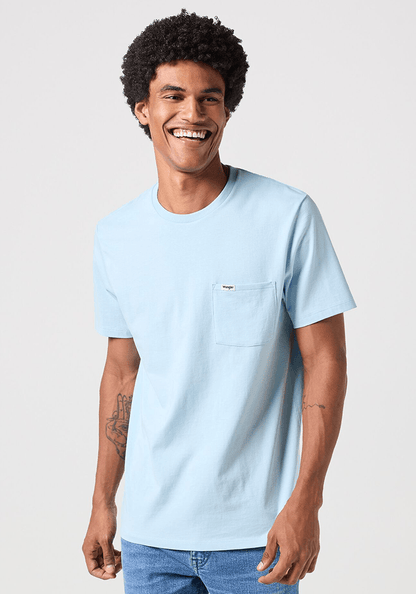 Polera 1 Pocket Tee Dream Blue