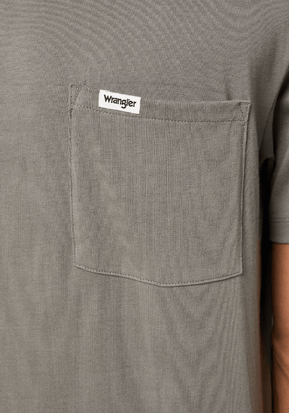 Polera 1 Pocket Tee Gun Metal