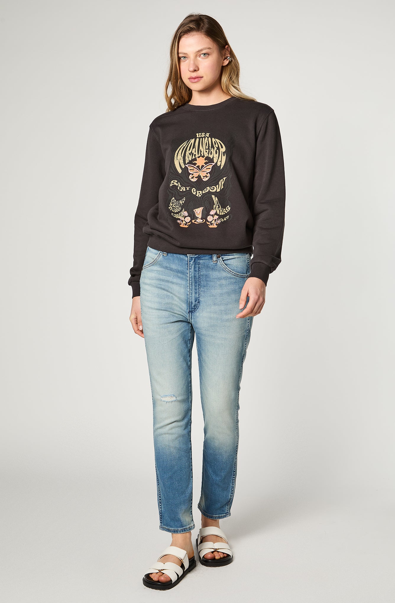 Jeans Mujer Tiro Alto Walker Fit
