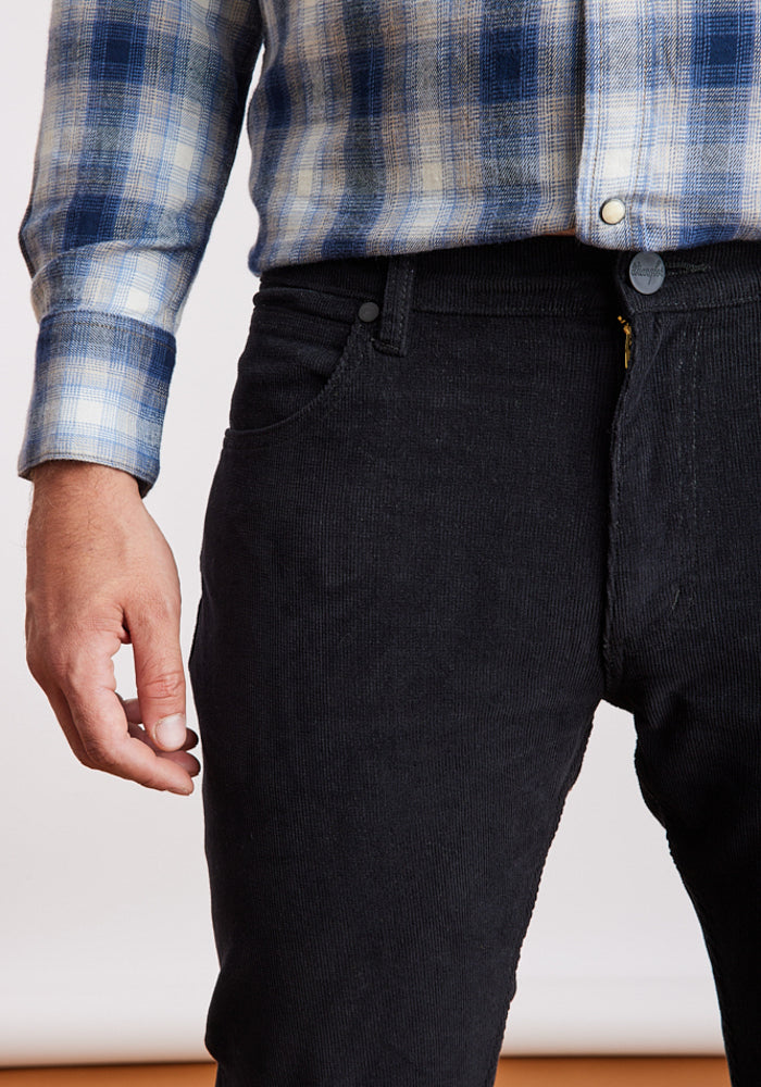 Pantalón de Cotelé Wrangler® Hombre negro