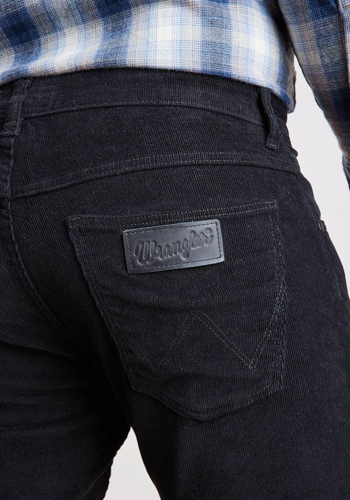 Pantalón de Cotelé Wrangler® Hombre negro