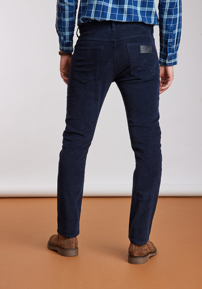 Pantalón Cotelé Wrangler® Hombre Azul Marino